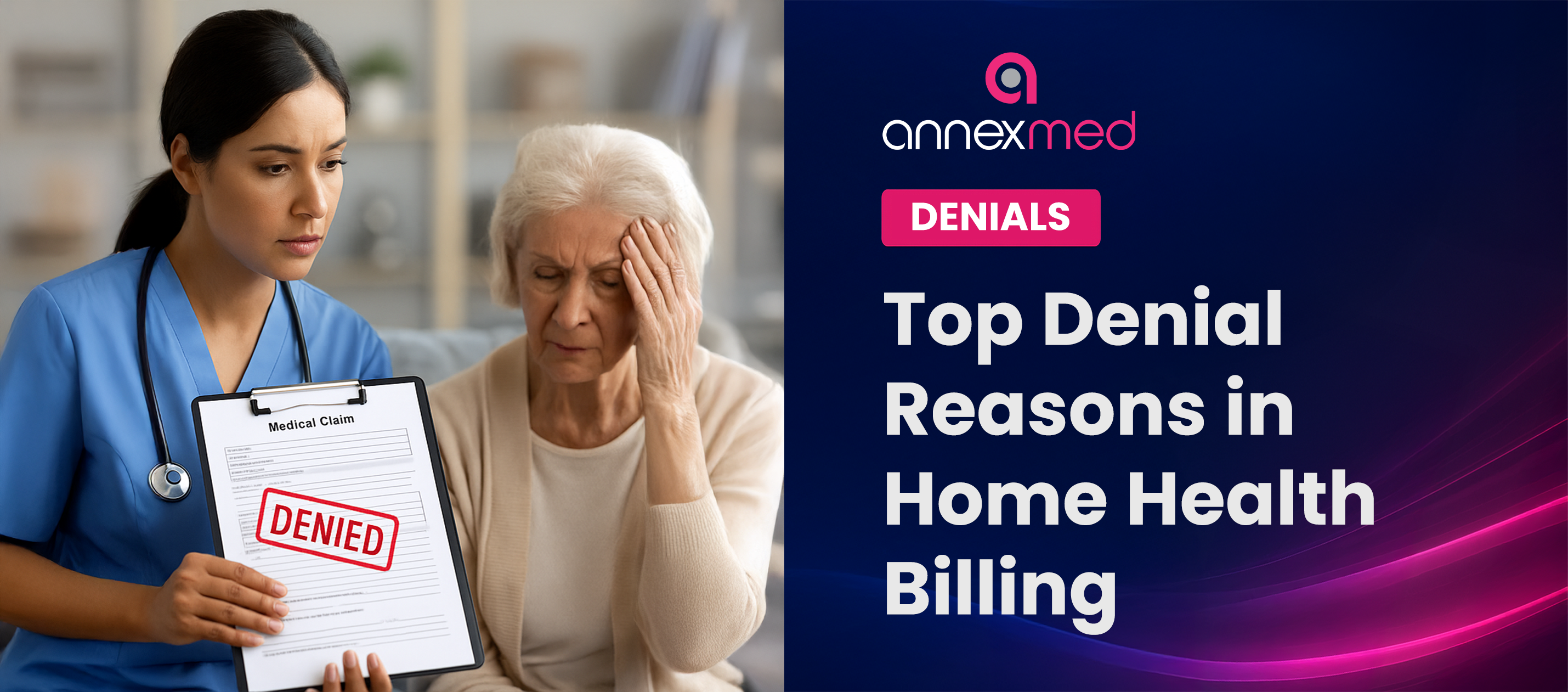 Top denials in home health billing