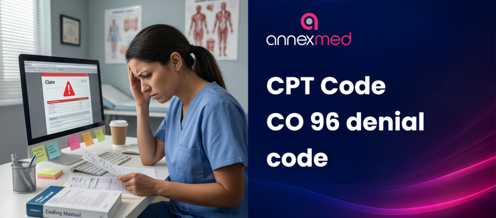 CPT Code CO 96 denial code