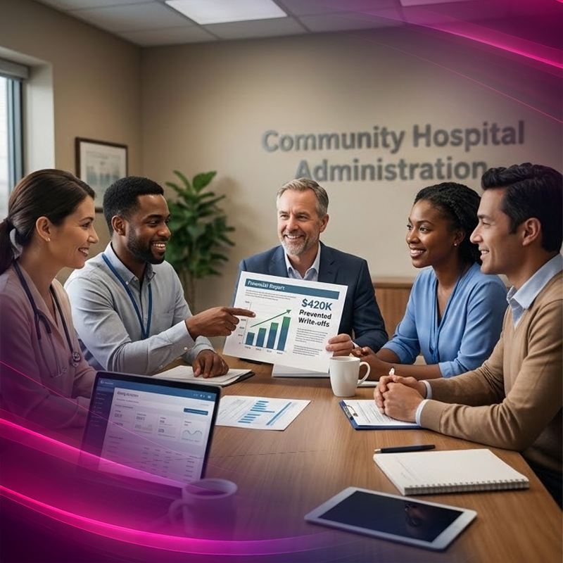 Community Hospital Prevents $420K in Write-Offs