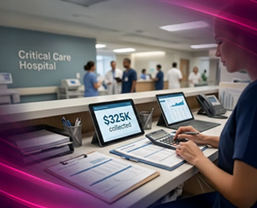 Critical Care Hospital Ads $325K in Collections