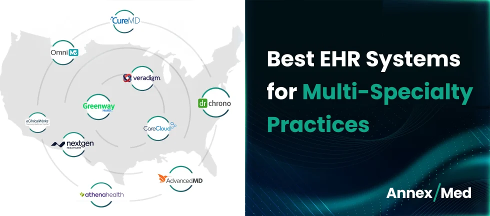 Best EHR Systems for Multi-Specialty Practices